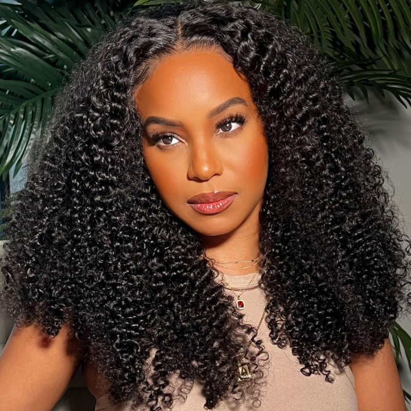 Ashimary Full Lace Kinky Curly Wig – ashimaryhair display picture 3