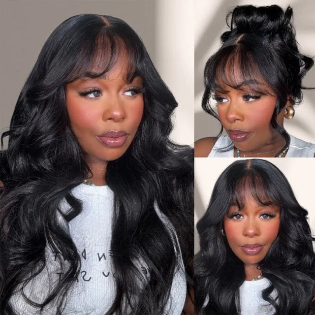 360 invisi strap body wave half do style