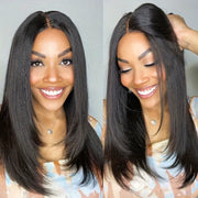 3 Wigs Set | 6x4.5 Pre-cut Lace Transparent Layer Yaki Straight Bob Wig + 13x6 Lace Blonde Straight Wig + 10x6 Pre-cut Lace Water Wave Wig