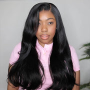 Light Yaki Straight Wig with Pre-Cut Layer 