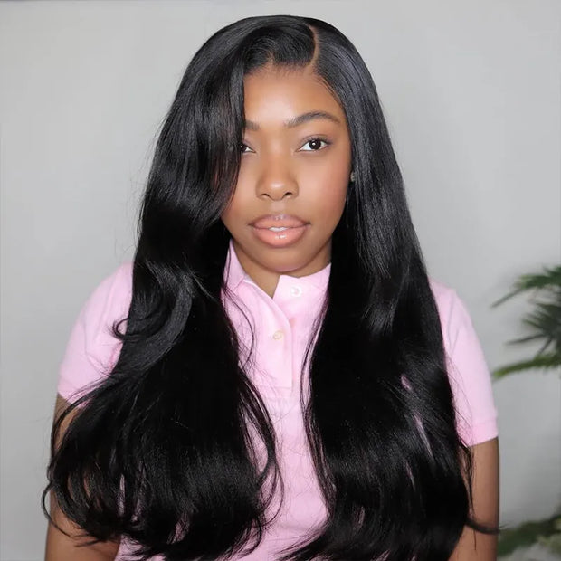 Light Yaki Straight Wig with Pre-Cut Layer 