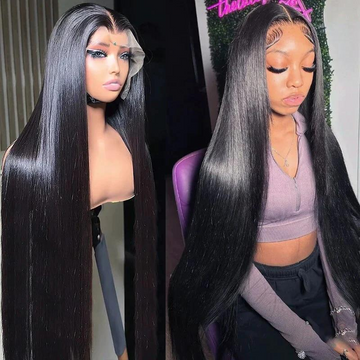 Longhair Long Human Hair Lace Front Wigs | 28-44 Inch Long Wig- Ashimary