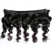 3 Bundles 9A Loose Wave Human Hair Bundles Natural Color - ashimaryhair