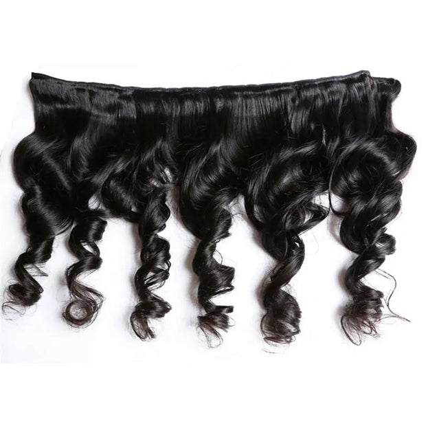 3 Bundles 9A Loose Wave Human Hair Bundles Natural Color - ashimaryhair