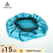 1000 Points | Ashimary Silk Nightcap Wide Elastic Band Tight Satin Bonnet