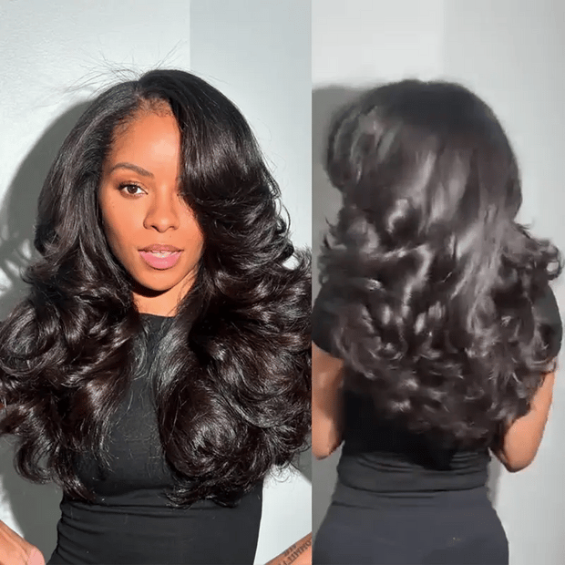 Peacock Curls Pull Go 13x6 Full wig