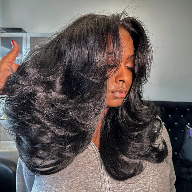 Peacock Curls Pull Go 13x6 Full wig