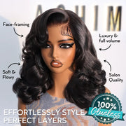 Pre-Styled Body Wave Short Bob
