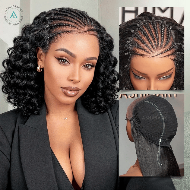 Water Wave StayLock Contour Structure 7x5 Lace Glueless Snug Fit Wig ...