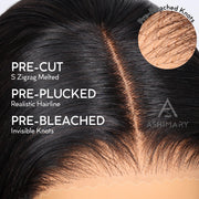Pre-Styled Body Wave Short Bob Wig Transparent Lace Wigs