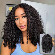 Spiral Curl 13x4 Lace Pull Go Wig Glueless 
