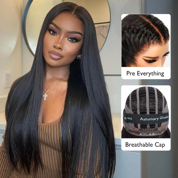 Wear and Go Straight Wig