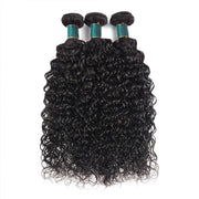 4 Bundles 10A Water Wave Brazilian Human Hair Bundles Natural Color - ashimaryhair