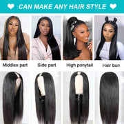 Flash-Sale-Glueless-U-Part-Wig-No-Sew-In-Mininal-Leave-Out-Natural-Human-Hair