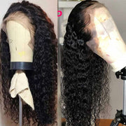 13*6 Lace Front Wigs Water Wave Brazilian Human Hair -AshimaryHair.com