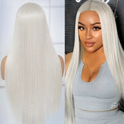 White HD Transparent 13*4 13*6 Lace Front Wigs Ashimary Human Hair