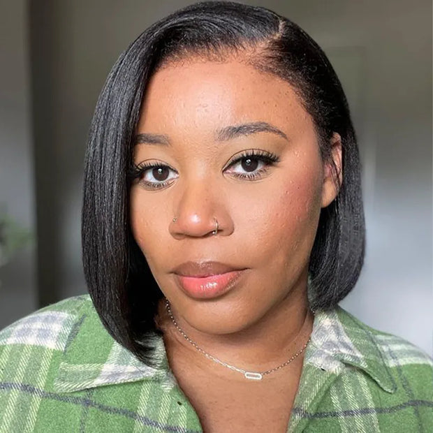 3 Wigs Set | Invisi Strap 360 Lace Body Wave Wig with Pre-cut Lace + 10x6 Pre-cut Lace Straight Wig + 4x4 Pre-cut Transparent Lace Yaki Straight Bob Wig