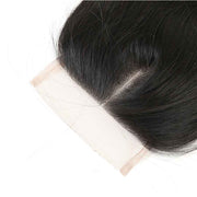 Ashimary Straight Hair 4x4Inchs Lace Closure Natural Color Remy Hair Closure 100% Human Hair - ashimaryhair