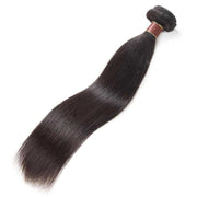 Straight Hair 1 Bundle 9A Brazilian Human Hair Natural Color - ashimaryhair