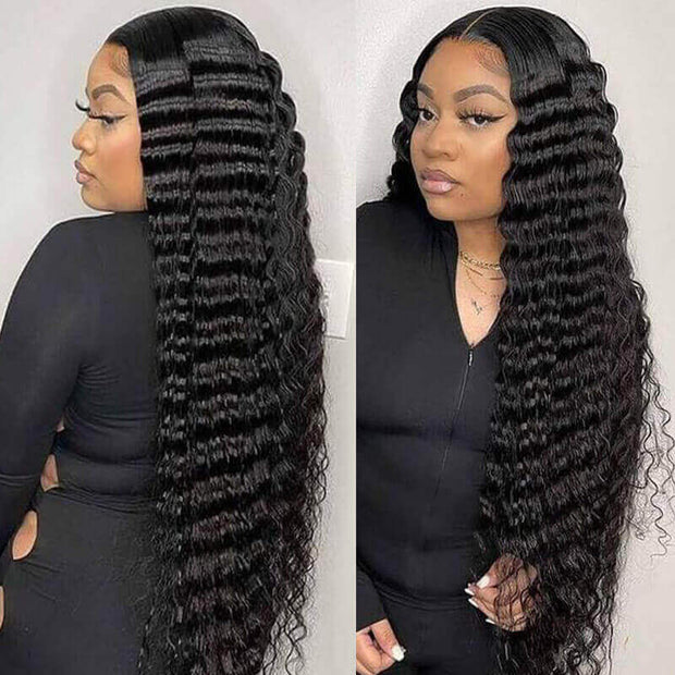 lace front wig how to put on loose deep wave wig hd lace