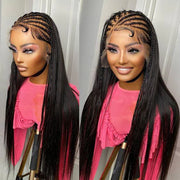 Ashimary 13x6 Full Transparent Lace Frontal Straight Hair Wig