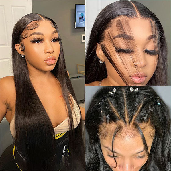 13x6 HD Lace Front Straight Wigs