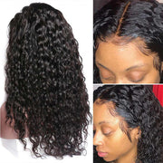 9A Grade Water Wave 3 Bundles With Frontal Brazilian Virgin Hair - ashimaryhair