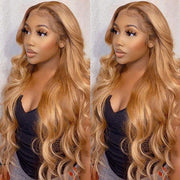 30# Brown-Body-Wave-Wigs