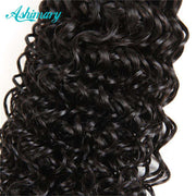 4 Bundles 10A Water Wave Brazilian Human Hair Bundles Natural Color - ashimaryhair