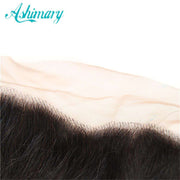 Loose Deep Wave Hair Lace Frontal 13x4Inchs Natural Color 100% Human Hair - ashimaryhair