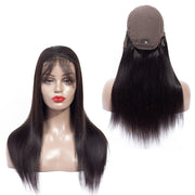 Glueless 4*4 Lace Closure Wig Straight Brazilian Human Hair-AshimaryHair.com