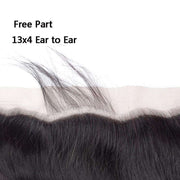 Straight Hair Lace Frontal 13x4Inchs 100% Human Hair Unprocessed - ashimaryhair