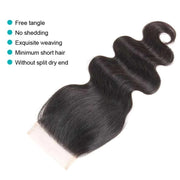 Ashimary Body Wave Hair 4x4Inchs Lace Closure Natural Color 100% Human Hair - ashimaryhair