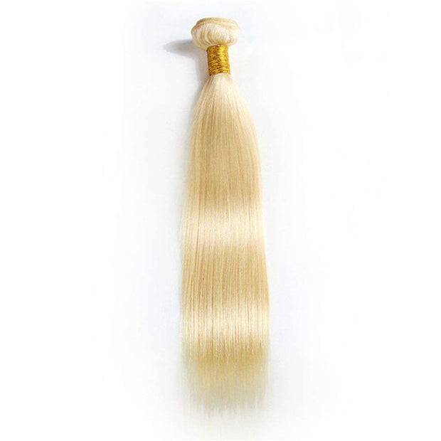 4 Bundles Honey Blonde Straight Brazilian Human Hair Bundles - ashimaryhair