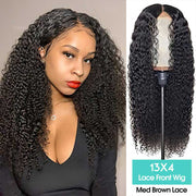 Kinky Curly 13x4 & 5x5 HD Transparent Lace Wig