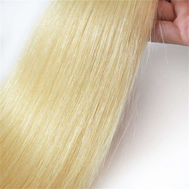 Hair Bundles 613 Honey Blonde Hair Straight 100% Human Hair - ashimaryhair