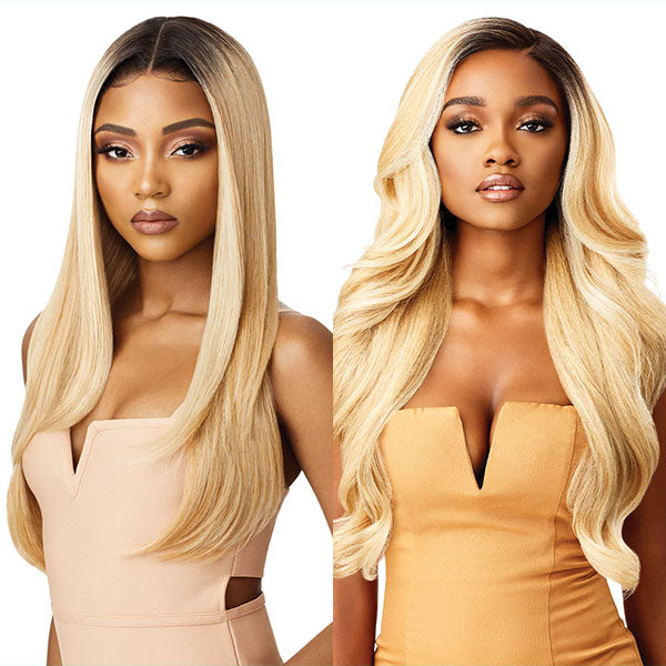 Blonde Wig With Dark Roots 1B 613
