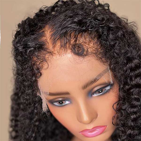 Deep Wave 13x4 & 13x6  Invisible HD Lace front wig with 4c edge hairline
