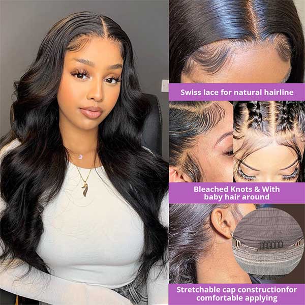 HD lace body wave wig