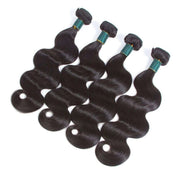 4 Bundles 10A Body Wave Brazilian Human Hair Bundles Natural Color - ashimaryhair