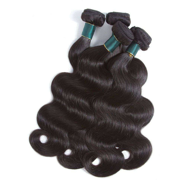 4 Bundles 10A Body Wave Brazilian Human Hair Bundles Natural Color - ashimaryhair
