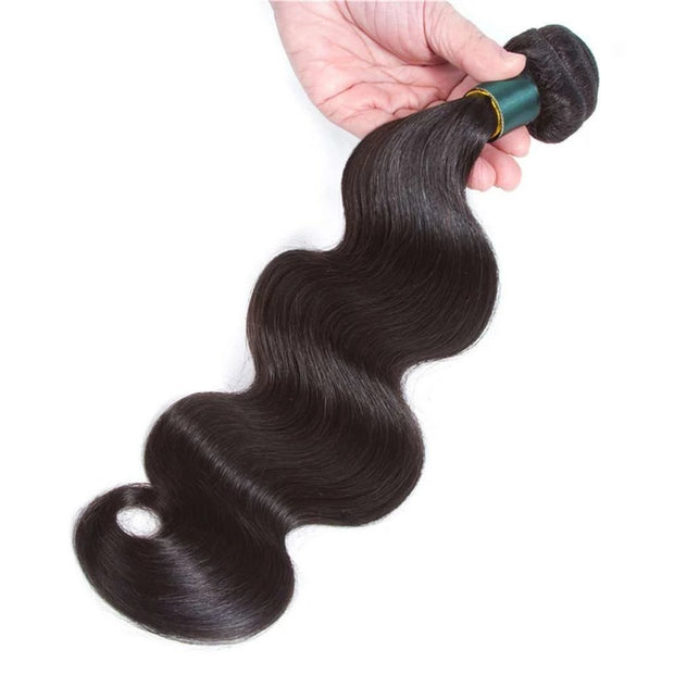 Body Wave  Hair 1 Bundle 9A Brazilian Human Hair Natural Color - ashimaryhair
