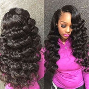 Loose Wave Hair Single Bundle 9A Brazilian Human Hair Natural Color - ashimaryhair