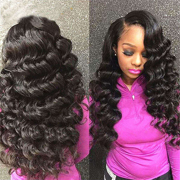 Loose Wave Hair Single Bundle 9A Brazilian Human Hair Natural Color - ashimaryhair