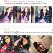 10A Loose Deep Wave Brazilian Hair Bundles With Frontal Human Hair - ashimaryhair