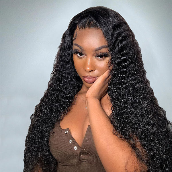 Wear And Go Water Wave Wig With Pre-cut lace