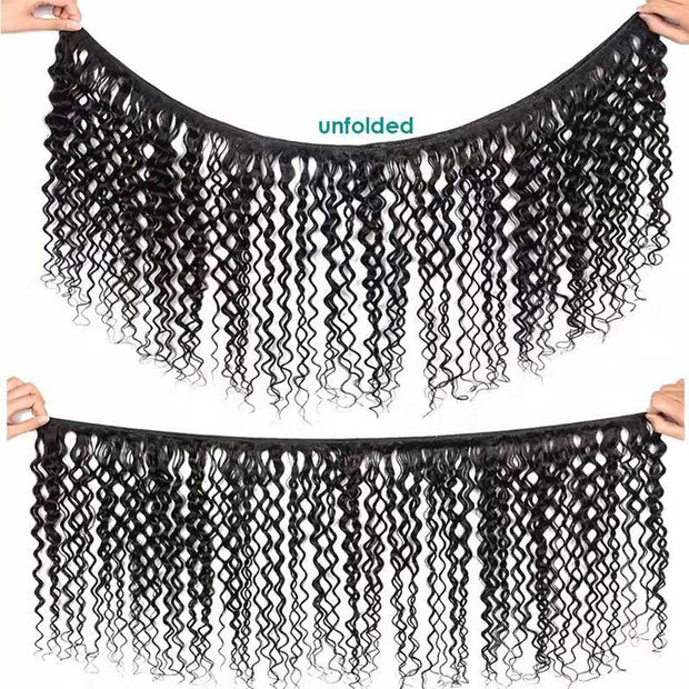 9A Grade Water Wave 3 Bundles With Frontal Brazilian Virgin Hair - ashimaryhair