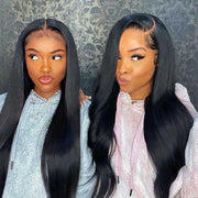 Ashimary Hair Offers Affordable 6*6 Lace Closure Wig Pre Plucked With Baby Hair,12-30 inch Natural Black Long Human Hair Wigs On Sale For Beauty Black Women