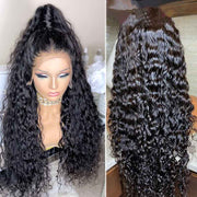 BOGO 13x6 Water Wave Lace Front Wig Ashimary Human Hair M Cap