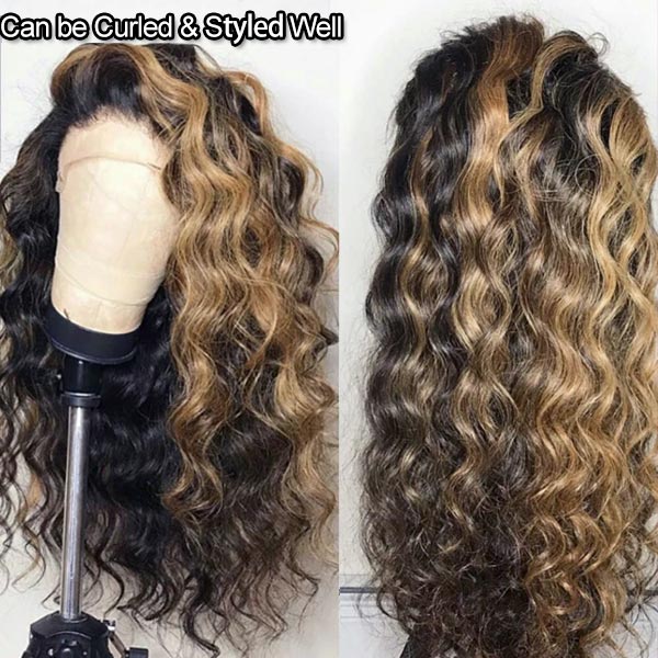 1B/27 Highlight 4x4 5x5 6x6 Glueless Lace Closure Wigs Ashimary Body Wave Virgin Hair